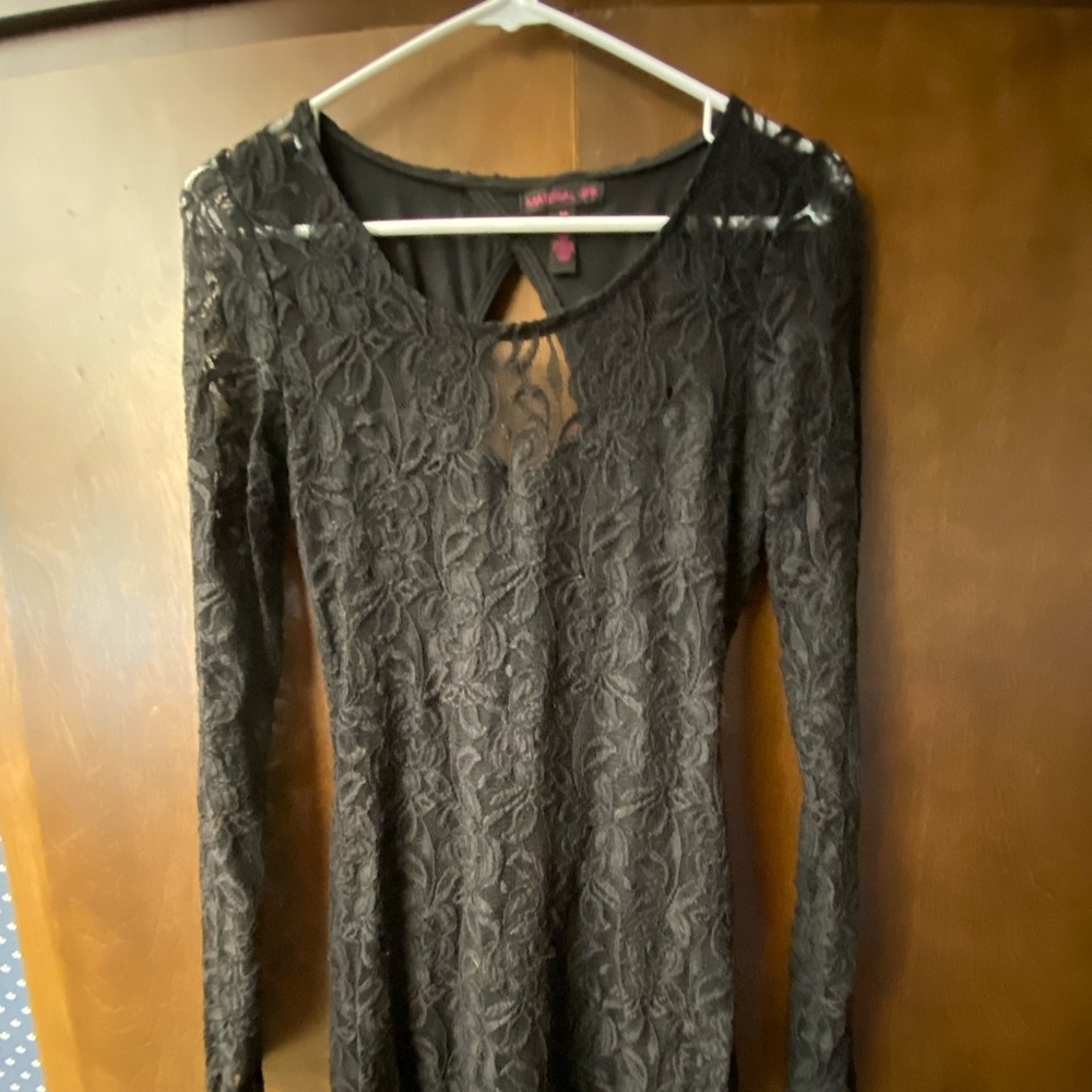 Black Lace Dress